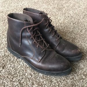 L.L. Bean Waterproof Brown Boots Vintage Size 7